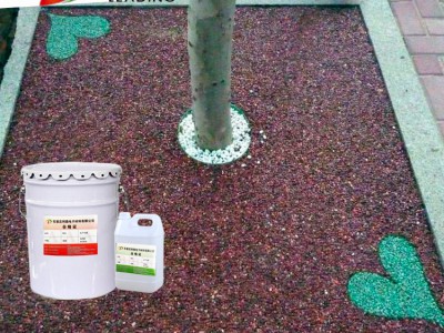 利鼎供应粘石子胶LD-112透水石路面粘接胶图4