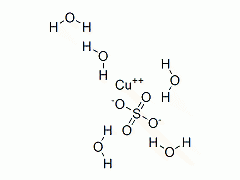 五水硫酸铜结构图片