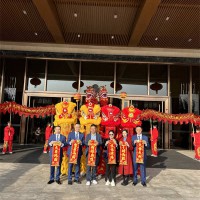 青岛开业舞狮团-盛大节日-公益活动