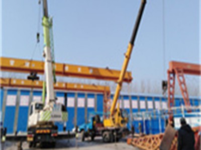 保定回收天车/天津收购行车/北京回收龙门吊图1