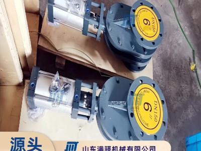 气动耐磨陶瓷双闸板阀 定制气力输灰仓泵进出料阀图4
