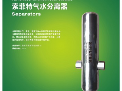索菲特蒸汽汽液分离器  F-250/4.2MPa
