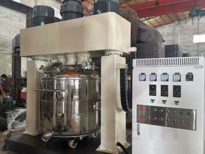 1100L环氧胶生产设备强力分散机一套图4
