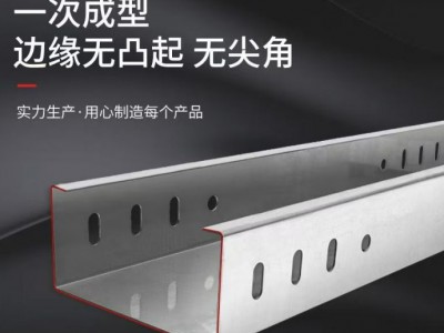 热镀锌电缆桥架槽式 喷塑金属不锈钢镀锌图2