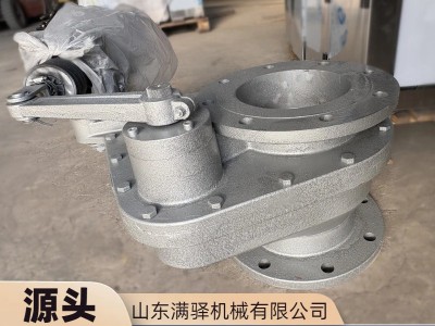 BZ643TC-10C气动陶瓷旋转阀 输灰进料阀 摆动阀图1