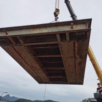 台州二手地磅转让 临海120吨槽钢二手地磅出售 地磅维修回收